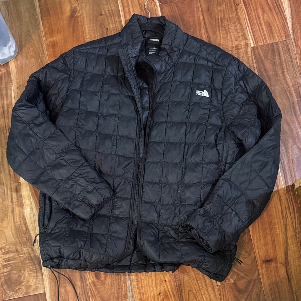 The North Face Men's Black Quilted Puffer Jacket